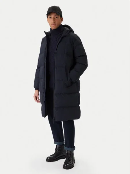 Tommy Hilfiger Geacă din puf Bleumarin albastru