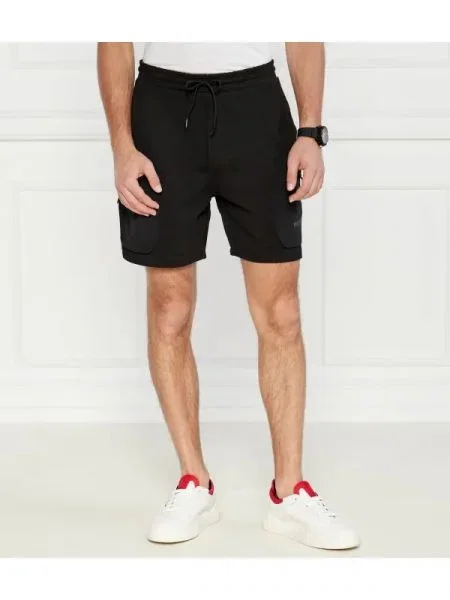 HUGO Pantaloni scurți negru