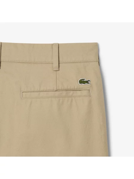 Lacoste Spodnie Chino beżowy