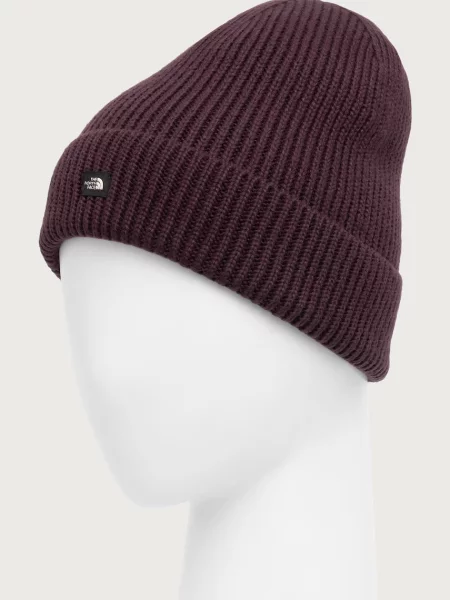 The North Face beanie kapa MINI LOGO vijolična