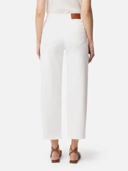 Джинсы Elisabetta Franchi белые