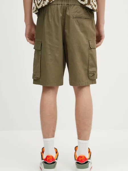 Короткие шорты Barbour зеленые