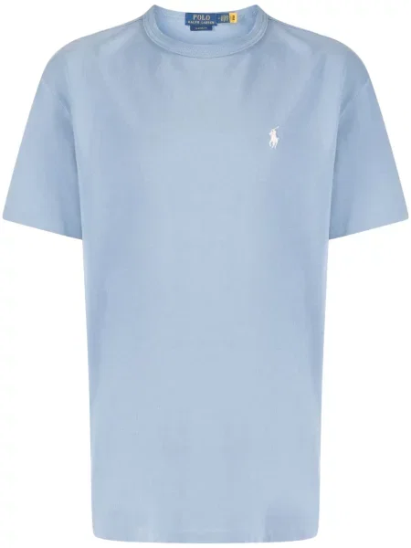 Mini plátěné polotričko Polo Ralph Lauren s výšivkou červené