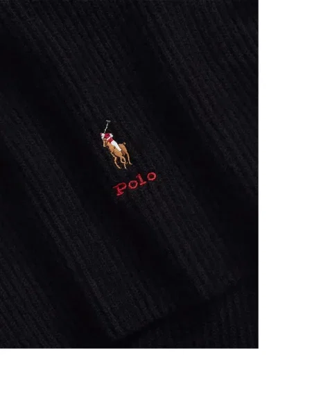 Polo Polo Ralph Lauren de lână negru