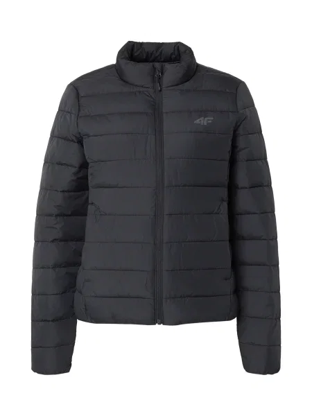 4F Geacă sport gri închis negru