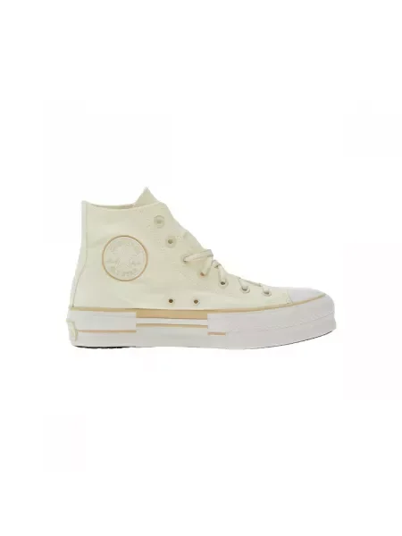 Tenisky Converse Chuck Taylor All Star na platforme béžová