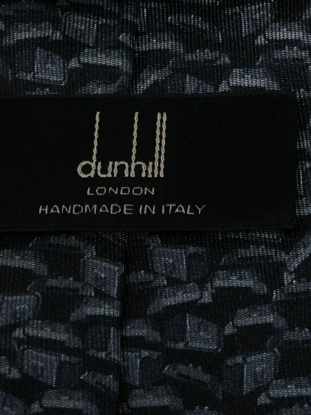 Cravată Dunhill de mătase negru