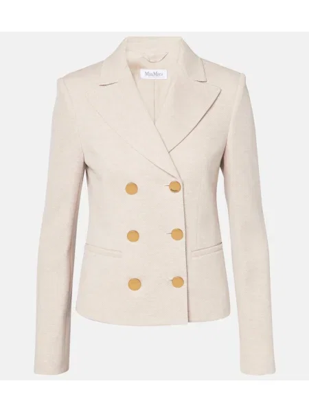 Sacou Max Mara de lână bej