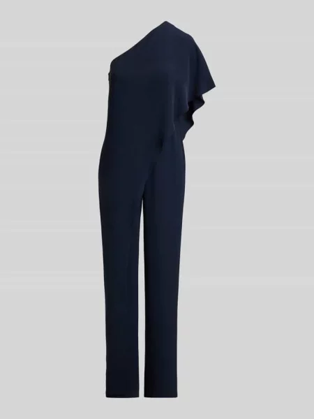 Kombinezon z wycięcia na ramionach Lauren Ralph Lauren granatowy