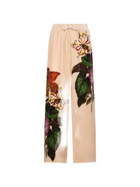Pantaloni Pierre-louis Mascia cu model floral cu imagine