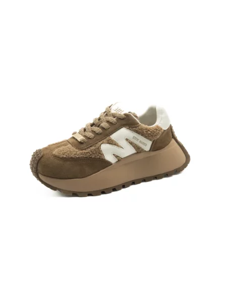 Sneakersy Steve Madden brązowe