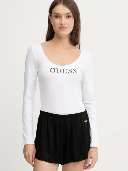 Боди Guess NEW CARRIE черно бяло
