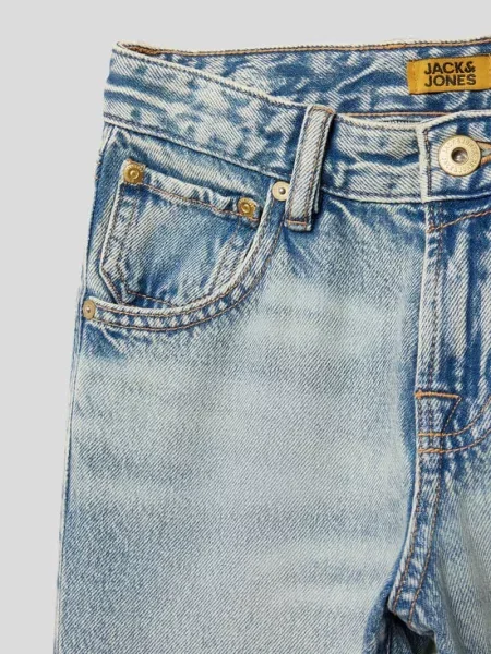 Jeansy z 5 model ‘FRANK’ Jack & Jones niebieskie