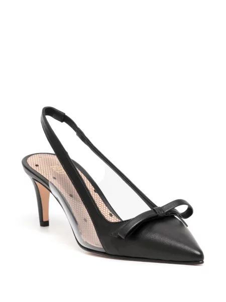Iš natūralios odos bateliai Red(v) slingback juoda
