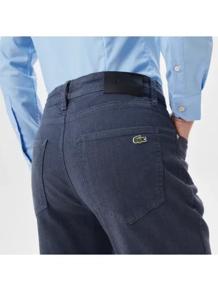 Lacoste Spodnie Lacoste granatowe