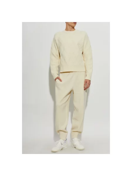 Sweter Lanvin wełniany beżowy