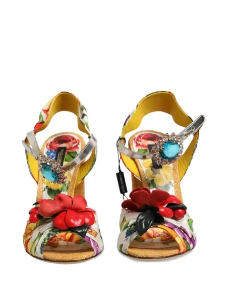 Sandale Dolce & Gabbana alb