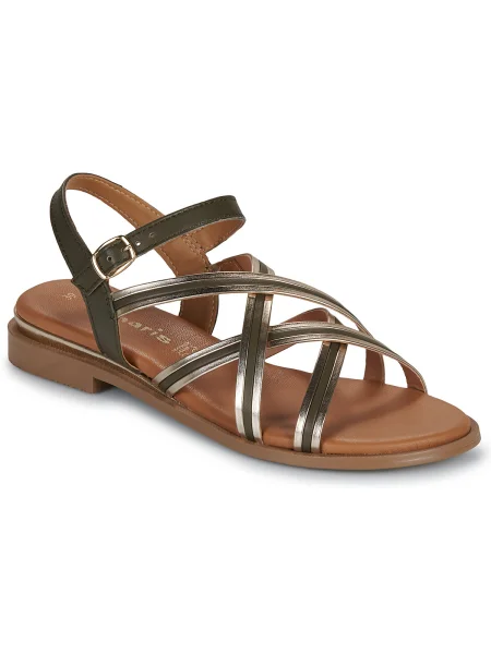 Tenisky Tamaris khaki