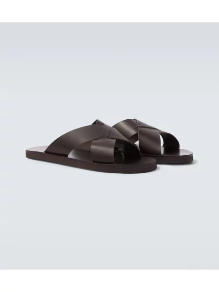 Sandale Ancient Greek Sandals din piele maro