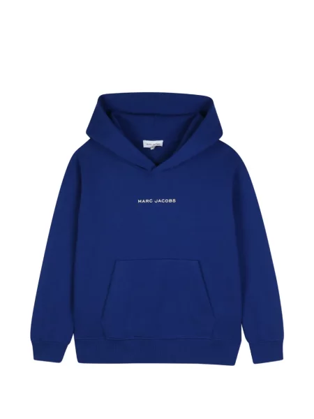 Bluza z kapturem dziecięca Marc Jacobs niebieska