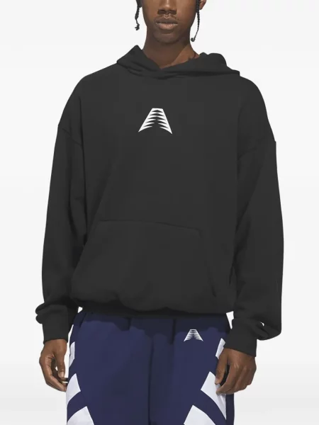 Hanorac Adidas alergare tricotate roșu