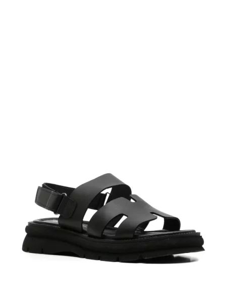 Sandale Sergio Moretti Firenze chunky cu bretele negru