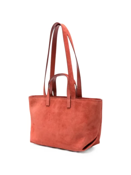 Szarvasbőr shopper táska A.p.c. narancsszínű