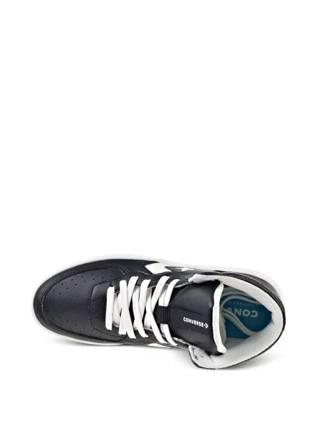 Kožené retro tenisky Converse Chuck Taylor All Star s výšivkou černé