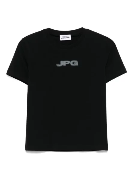 Tricou Jean Paul Gaultier stretch negru