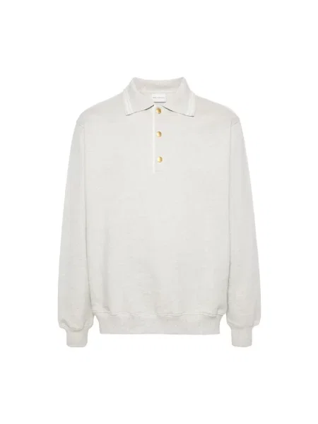 Drôle de Monsieur bluza Le Polo Drule melanżowa szary