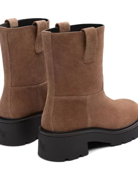 Cizme scurte Stuart Weitzman maro