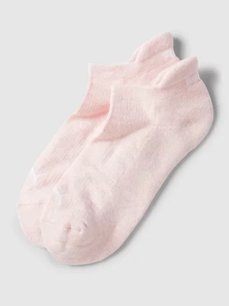 Krótkie skarpety z detalami z logo w zestawie 2 szt. model ‘Cushioned’ Puma białe