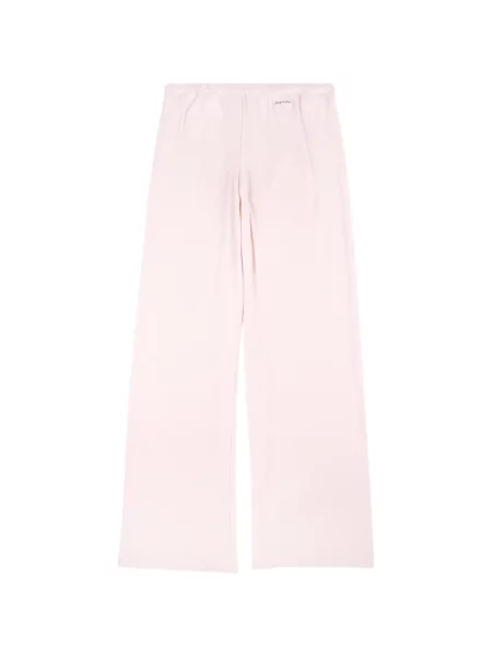 Pantaloni Sporty & Rich alergare cu autograf roz