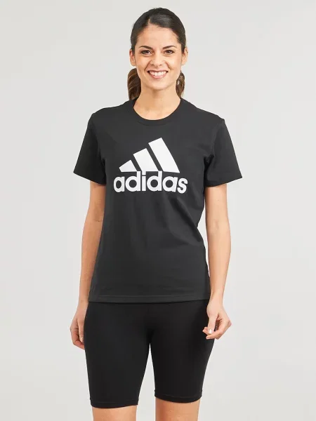 Adidas T-shirt Essentials Logo crna
