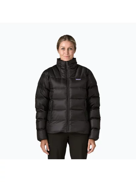 Geacă cu puf pentru femei Patagonia Fitz Roy Down black negru