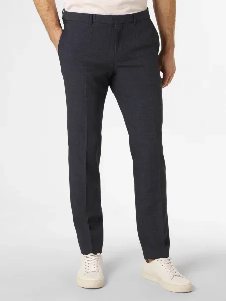 HUGO Pantaloni marin albastru