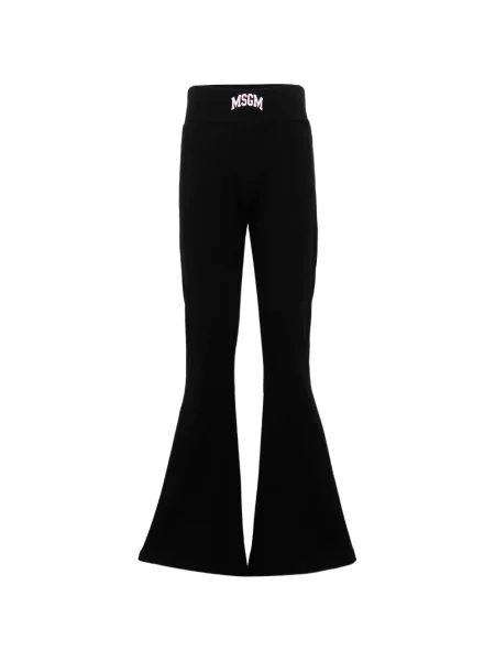 Legginsy dziecięce Msgm czarne