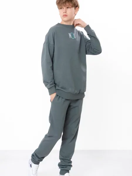 Дитячий Повсякденний костюм Носи своє темно-сірий сірий
