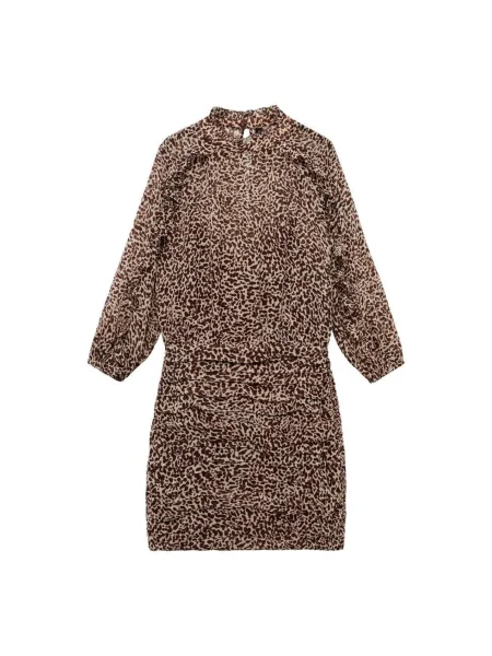 MANGO Rochie BOLIVIA închis / brocart albastru