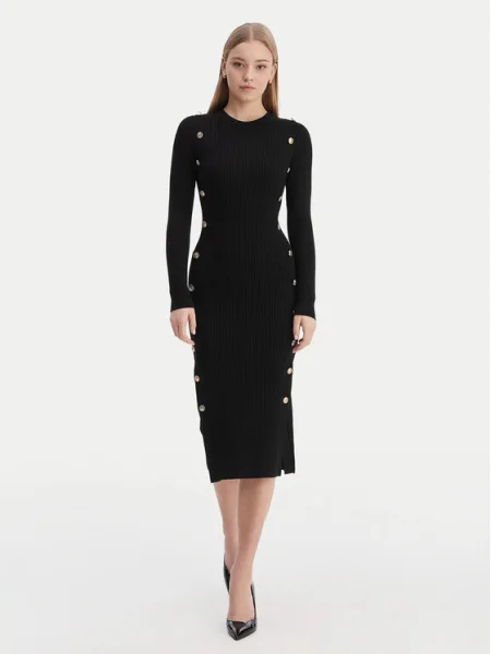 Guess Rochie tricotată negru