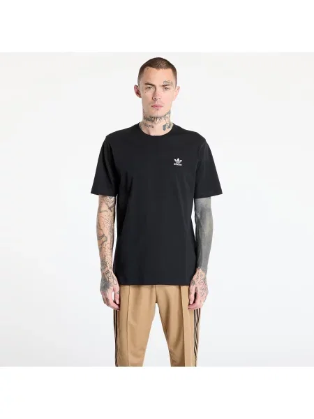 Adidas Tricou Trefoil Essentials Negru alb