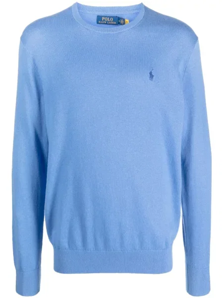 Polo majica Polo Ralph Lauren s vezom plava