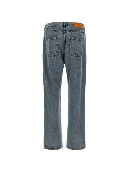 Blugi Second/layer cu strasuri albastru