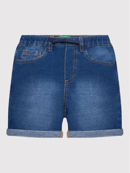 United Colors Of Benetton Szorty jeansowe granatowy