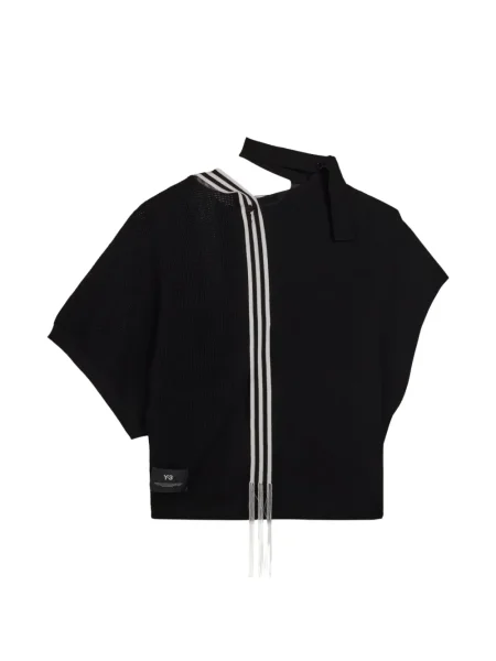 Top Y-3 cu dungi negru