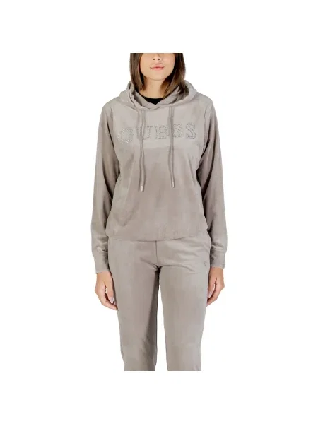 Guess Mikina COUTURE béžová