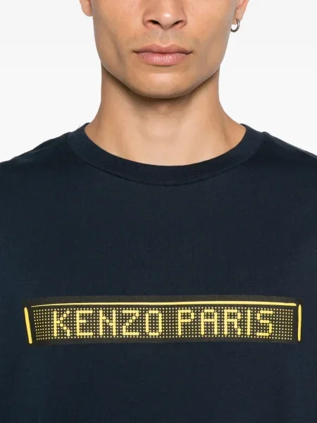 Tricou Kenzo cu imagine albastru