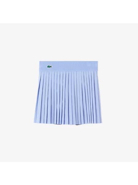 Lacoste Spódniczka Tenisowa Ultra Dry Z Szortami niebieska