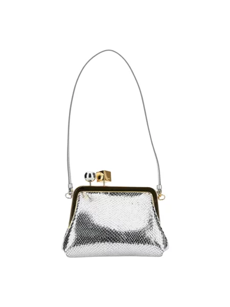 Torebka Jacquemus skórzana szara