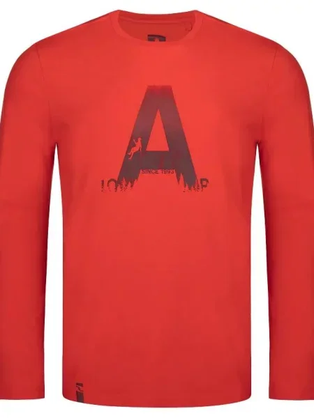 T-shirt Loap Aldoss czerwony